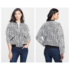 MCGINN Alix' Jacquard Bomber Jacket  (S)